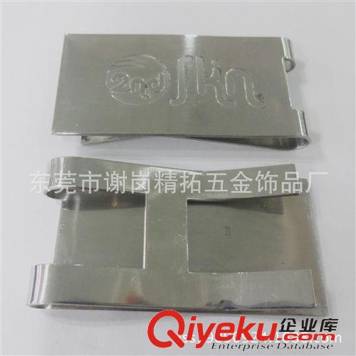 錢夾系列 東莞專業(yè)生產(chǎn) 腐蝕錢夾 金屬票夾 拉絲錢夾 歡迎來樣來稿訂做原始圖片2
