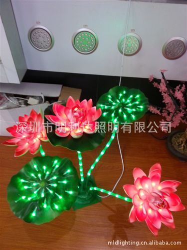 LED仿真樹燈 廠家供應庭院燈/LED光纖樹燈/櫻花七彩樹燈/LED戶外荷花仿真樹 仿