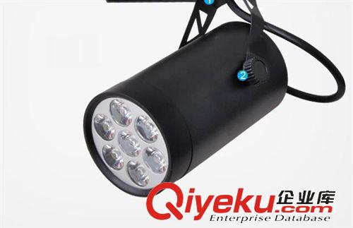 LED室內(nèi)產(chǎn)品 LED 軌道燈 7w12W 18w led 軌道射燈 服裝店節(jié)能燈 明裝射燈