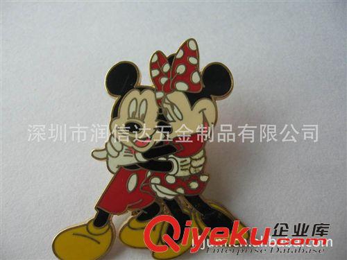 金屬徽章胸章 北京中華合作時報金屬假琺瑯徽章原始圖片3