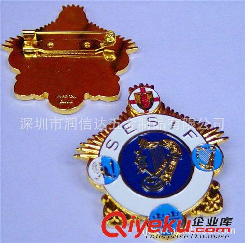 獎牌獎章勛章 供應gd金屬獎牌　電鍍金銀雙色獎牌　獎章　勛章原始圖片2