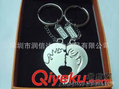 鑰匙扣 手機吊飾 北京鋅合金LOVE情侶鑰匙扣