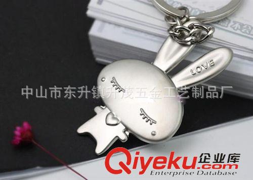 情侶鑰匙扣 廠家熱銷創意金屬鑰匙扣 流氓兔情侶鑰匙扣  款式新穎 質量保證