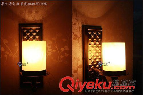 工程云石壁燈 歐式酒店會所大理石過道床頭壁燈電鍍金古銅天然云石壁燈燈具批發(fā)原始圖片3
