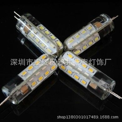 G4/G9光源 大功率直插燈泡 3014貼片 節(jié)能12VG4 led高亮燈泡 鹵素?zé)襞菰紙D片2