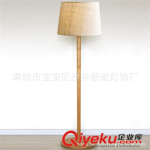 臺(tái)燈 北歐宜家美式鄉(xiāng)村鐵藝仿木紋落地?zé)襞P室床頭燈書房臺(tái)燈落地?zé)籼籽b原始圖片3