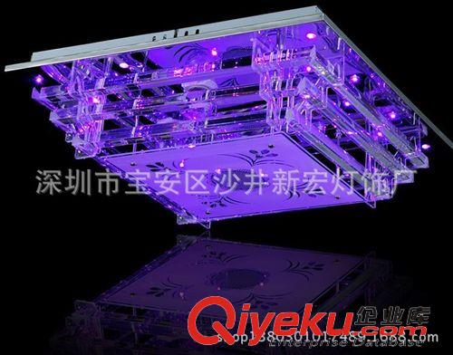 吸頂燈 現代簡約水晶燈吸頂燈低壓客廳燈臥室燈新款led吸頂燈具tj包郵原始圖片3