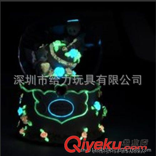 夜光粉 深圳生產廠家供應八音盒水晶球專用長效環保高亮耐溶劑水性夜光粉原始圖片3
