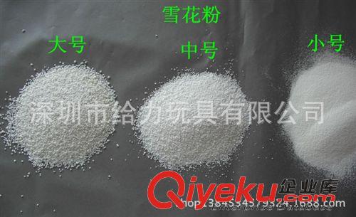 雪飄粉 供應(yīng)工藝品高仿真顆粒狀雪花粉 片狀雪飄粉 （圣誕工藝材料）原始圖片2