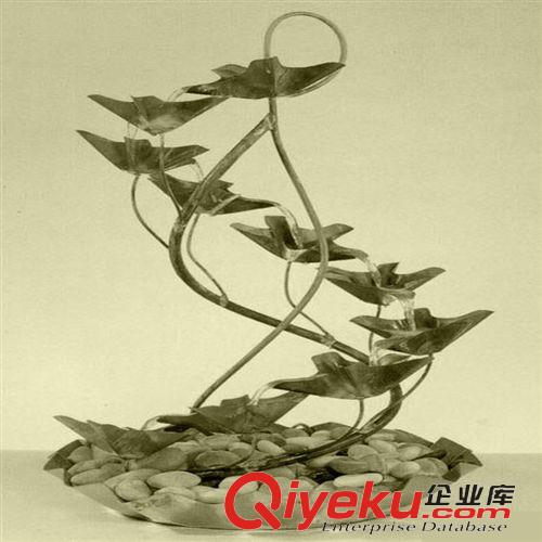 噴泉流水系列 促銷鐵藝工藝品 工廠定制l金屬禮品 植物鐵藝畫 藝術掛畫1件混批原始圖片2