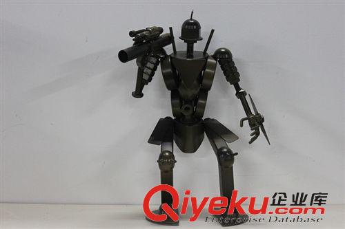 鐵藝模型 金屬工藝品 年尾促銷(xiāo) 鐵制精美禮品收藏 機(jī)器人