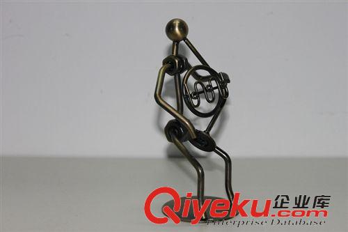 鐵制音樂人模型 廠家直銷 年尾促銷 金屬工藝品文藝小音樂人系列 喇叭手原始圖片2