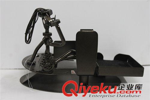 鐵藝筆筒,名片夾 工藝品禮品 年尾促銷 精美禮品收藏 女老板筆筒原始圖片3
