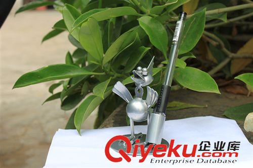 鐵藝筆筒,名片夾 金屬工藝品 文藝可愛小公雞筆筒原始圖片3