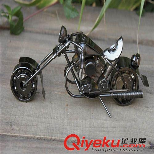 鐵藝車模 家居創(chuàng)意禮品 鐵藝金屬工藝品 復(fù)古擺件 做舊鐵皮車模 可混批原始圖片3