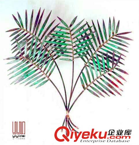 鐵藝墻飾 純手工制作，立體感樹木造型，歐式藝術(shù)鐵制墻飾