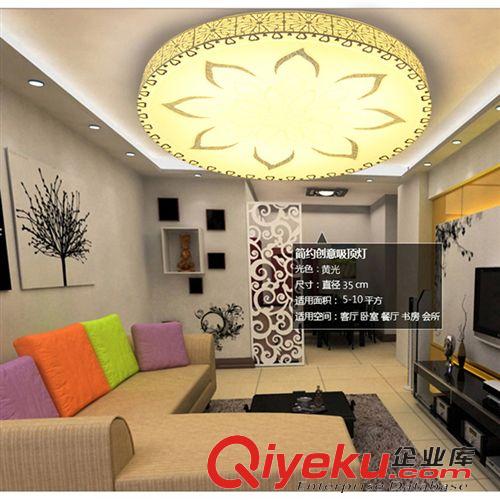 吸頂燈 現代簡約LED吸頂燈客廳臥室燈過道陽臺圓形燈具餐廳書房燈飾