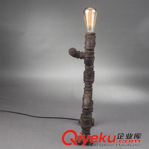 工業風區 機器人loft愛迪生工業復古風個性水管燈 咖啡廳裝飾創意臺燈原始圖片2