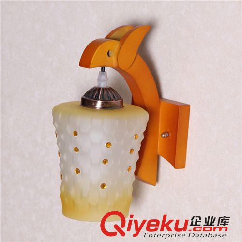 實木歐式中式壁燈 遠(yuǎn)盈燈飾歐式水晶壁燈簡約客廳燈臥室床頭實木壁燈過道一件代發(fā)原始圖片3