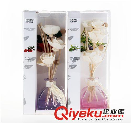新品 流花坊花瓶香薰 無火自然揮發藤條香薰 禮品隨手禮家具裝飾  淘原始圖片2
