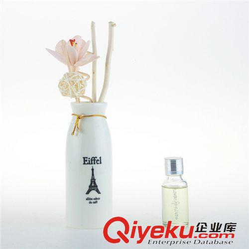 新品 流花坊巴黎鐵塔香薰 無火自然揮發藤條香薰 隨手禮裝飾通用  淘