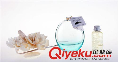 新品 日式透明琉璃擺飾香薰 創意家居小瓶無火揮發香薰套裝批發  淘