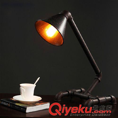 水管系列 LOFT美式鄉村鐵藝吊燈 工業復古燈具 簡約創意客廳臥室燈 工程燈