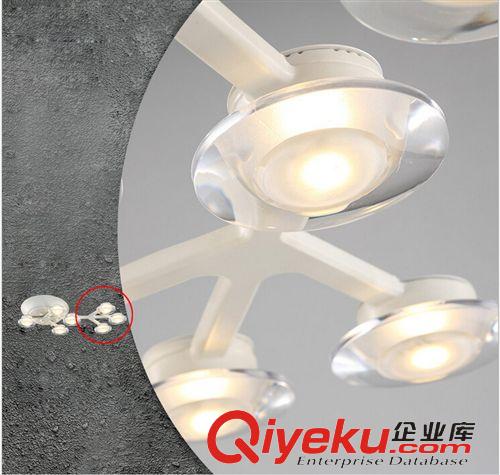 鋁材系列 LED吸頂燈 簡(jiǎn)約創(chuàng)意枝形燈 節(jié)能環(huán)?？蛷d餐廳臥室繁星吸頂燈新款原始圖片3