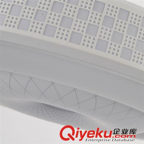 吸頂燈 LED吸頂燈批發 現代簡約圓形吸頂燈 創意亞克力燈 客廳餐廳臥室燈原始圖片3