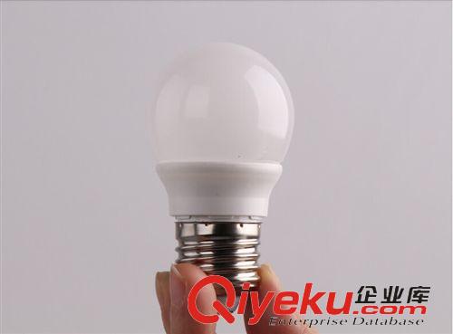 照明光源 LED 3WLED球泡 e27大螺旋口燈泡 LED節能燈 塑料LED球泡 廠家批發
