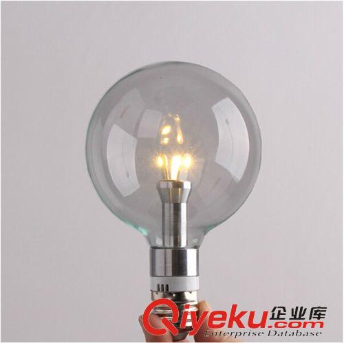 照明光源 LED球泡 E27大螺口節能燈泡 LED透明龍珠泡  220V 3W6W廠家批發