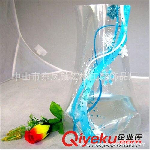 PVC花瓶/折疊花瓶 家居使用折疊PVC花瓶 大號塑料花瓶 高周波電壓PVC花瓶 價格優(yōu)惠原始圖片2