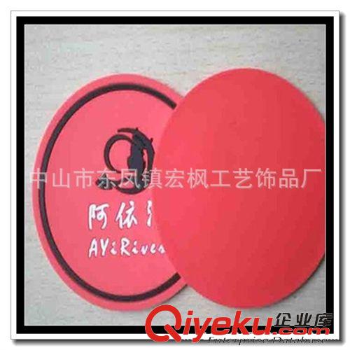 杯墊/防滑墊 情侶使用pvc隔熱墊 圣誕節(jié)實(shí)惠禮品 pvc軟膠杯墊 宏楓工藝精品店原始圖片2