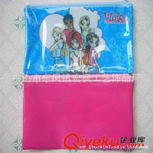 PVC文件夾/文件袋 開會PVC文件夾用品 學(xué)生考試必備用品多卡位資料家 多功能防水夾原始圖片2