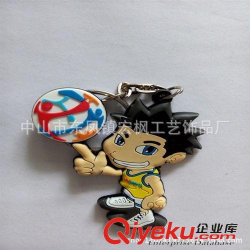 軟膠鑰匙扣 小黃人卡通鑰匙扣 pvc鑰匙掛件 軟膠小鳥鑰匙扣【圈】汽車鑰匙扣