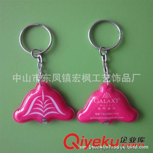 pvc按燈/帶燈鑰匙扣 LED/按燈帶燈鑰匙扣 蘋果款式神偷奶爸PVC燈扣鑰匙扣 羊年禮物PVC帶燈鑰匙扣 塑料鑰匙原始圖片2