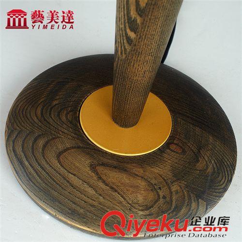 普通照明臺燈 藝美達 奢華水曲柳木創(chuàng)意臥室燈具 新古典臺燈復(fù)古客廳床頭燈飾原始圖片2