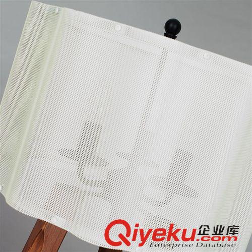 落地燈 藝美達歐式落地燈 簡約復古客廳燈具 臥室實木落地臺燈原始圖片3