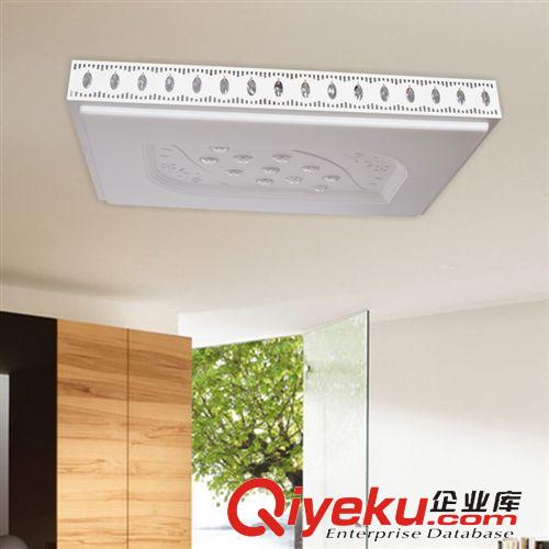 房間燈臥室燈 LED吸頂燈客廳燈具現代簡約大氣臥室燈餐廳書房長方形吸頂燈