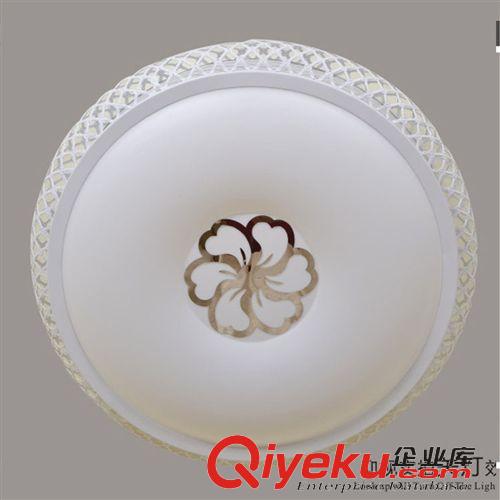 房間燈臥室燈 led吸頂燈鐵藝圓形鏤空雕花臥室燈溫馨 餐廳燈調色溫客廳燈籠燈具原始圖片2
