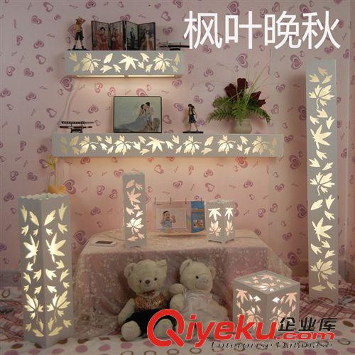餐廳、過道吊燈 溫馨床頭燈led壁燈轉(zhuǎn)角落地?zé)綦娨暪駮空{(diào)光臺燈鏤空雕花燈具原始圖片3