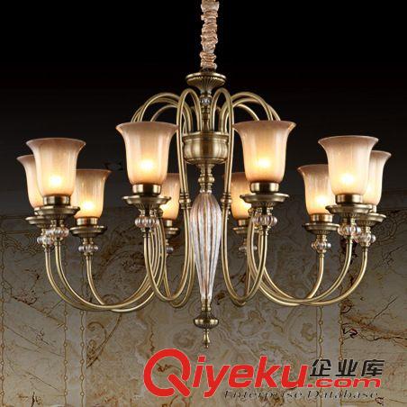 吊燈 美式吊燈 歐式吊燈 鐵藝吊燈 gd別墅 客廳 臥室 餐廳吊燈 307