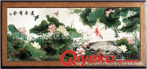 彩雕畫 彩雕畫，銀版畫，裝飾畫，金雕畫，商務禮品年年有余