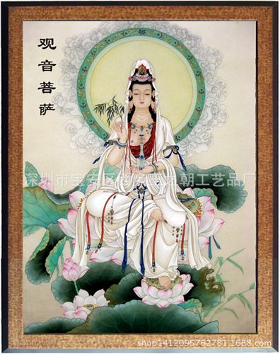 彩雕畫 金雕畫，企業禮品，銀板畫，銅板畫，彩雕畫，金屬畫，觀音