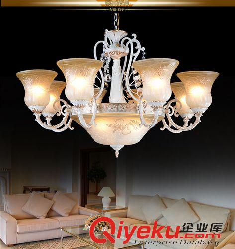 歐式吊燈 臥室燈具,大氣歐式燈客廳燈吸頂燈簡約現(xiàn)代時尚餐廳半吊燈飾原始圖片3