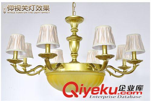 歐式吊燈 現(xiàn)代歐式簡(jiǎn)約大氣歐式餐廳吊燈 臥室燈矮戶型燈飾 簡(jiǎn)約吊燈tj原始圖片3