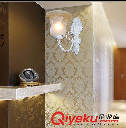 歐式壁燈 美式壁燈 鐵藝鄉(xiāng)村復古床頭燈客廳臥室陽臺走廊過道單頭燈