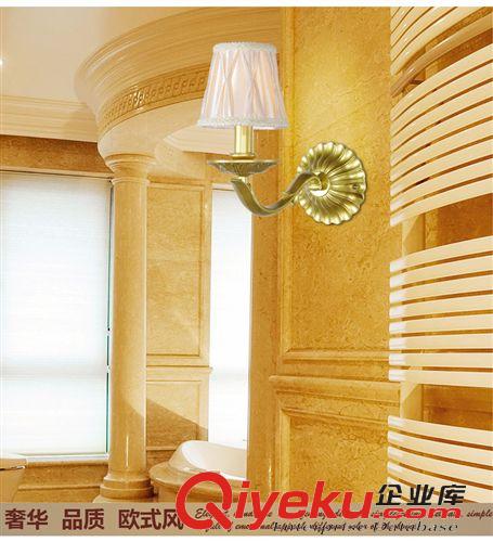 歐式壁燈 歐式壁燈床頭燈具簡(jiǎn)約創(chuàng)意仿古北歐美式田園客廳臥室工藝壁燈原始圖片2