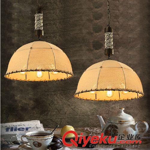 吊燈 LED吊燈 LOFT美式鄉(xiāng)村工業(yè)復(fù)古鐵藝吊燈 創(chuàng)意小鐵架吊燈 吧臺(tái)燈
