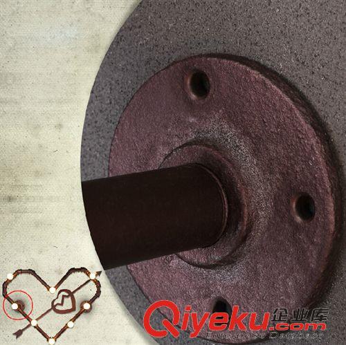 壁燈 鐵藝LOFT工業(yè)水管壁燈 個性創(chuàng)意藝術燈具 美式復古臥室床頭壁燈原始圖片3